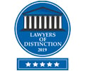 Lawyers Of Distinction 2019 | 5 Stars